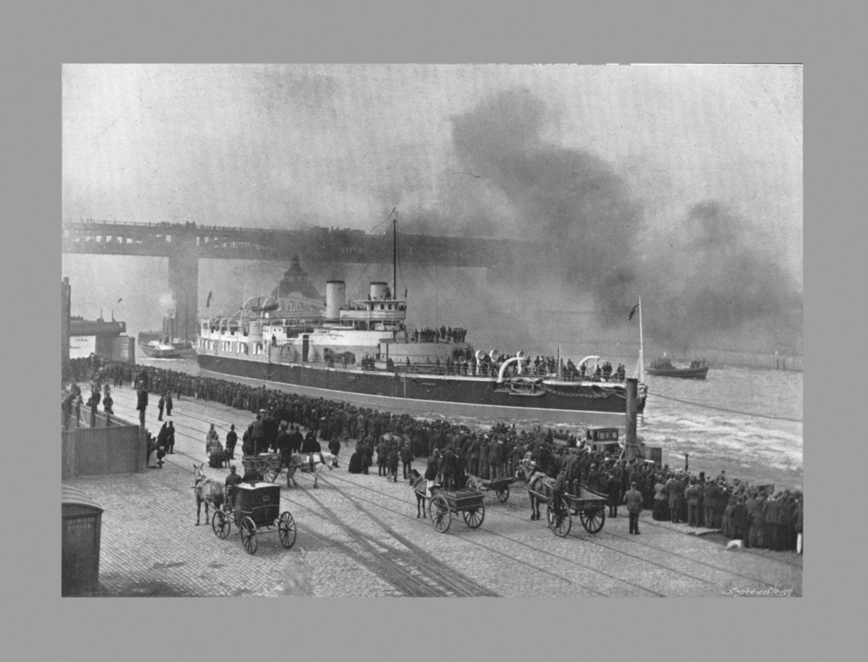 HMS Victoria a Newcastle-On-Tyne da M. Aunty