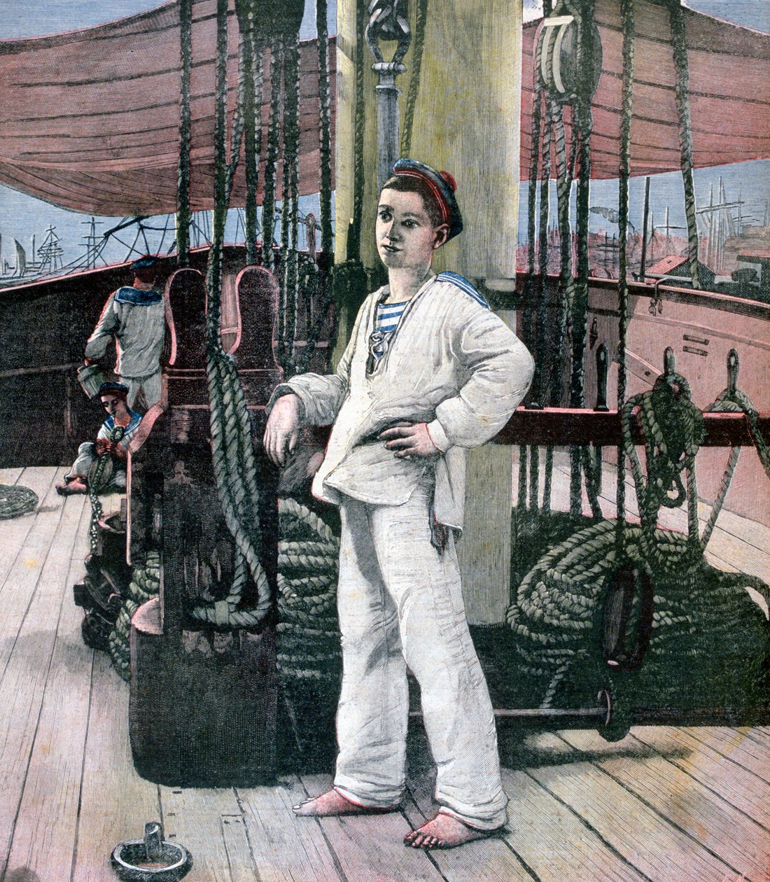 Il Mozzo, 1891 da M Brun