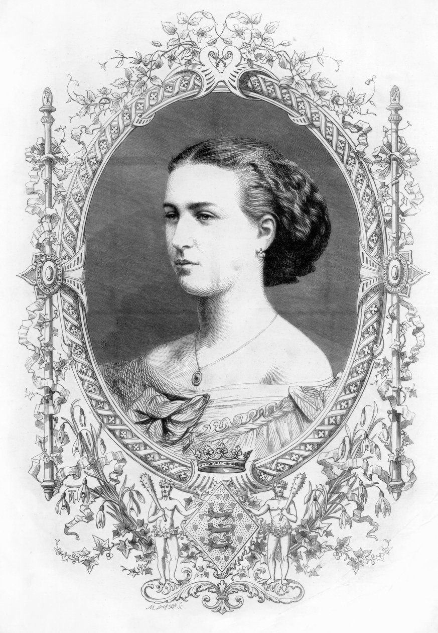 Principessa Alessandra 1844-1925, 1862 da M. Jackson