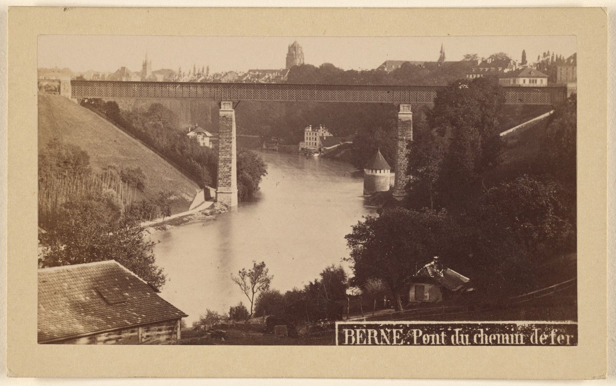 Berna. Ponte Chemin defer. da M. Vollenweider