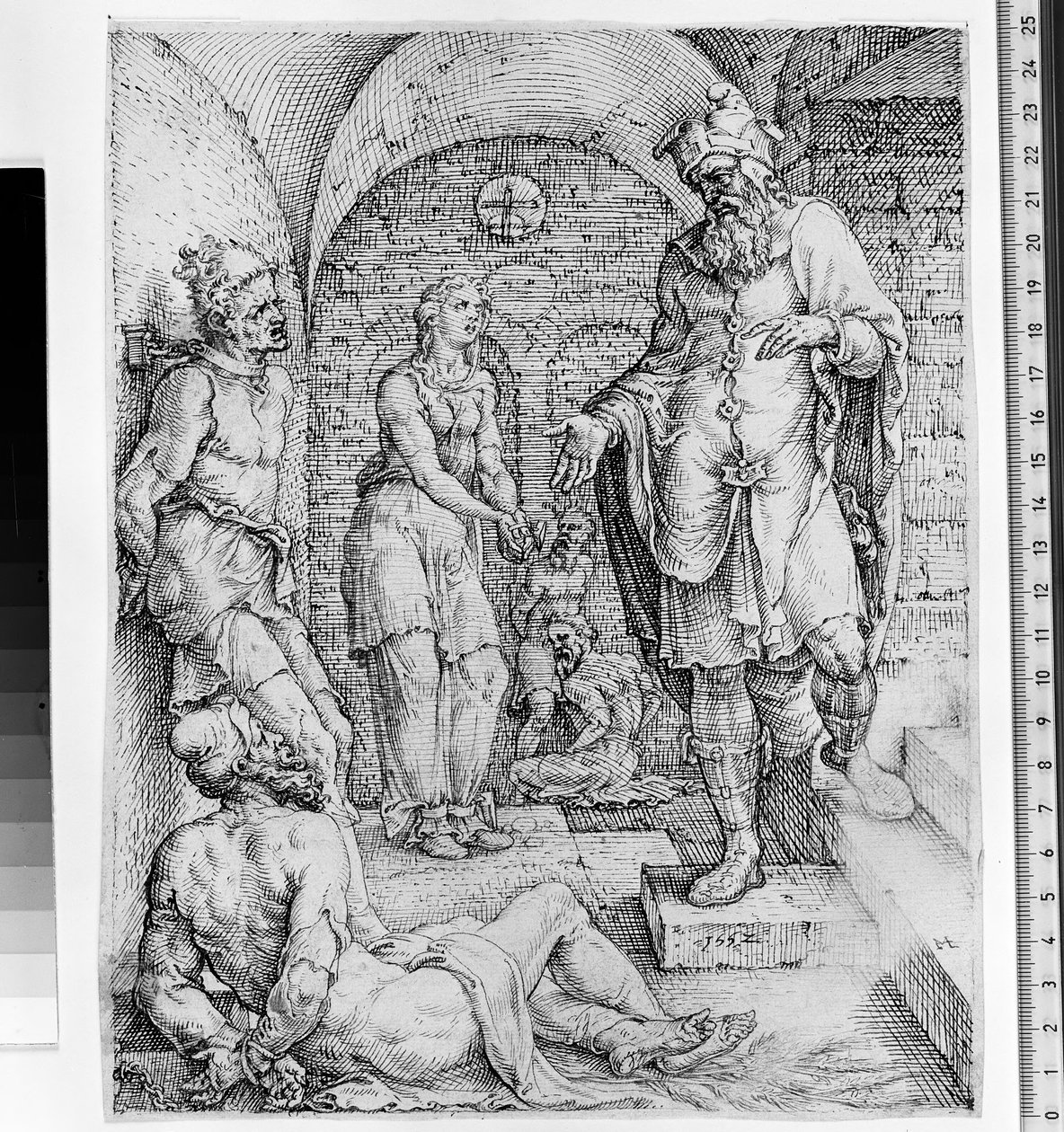 La liberazione dei prigionieri da Maarten van Heemskerck