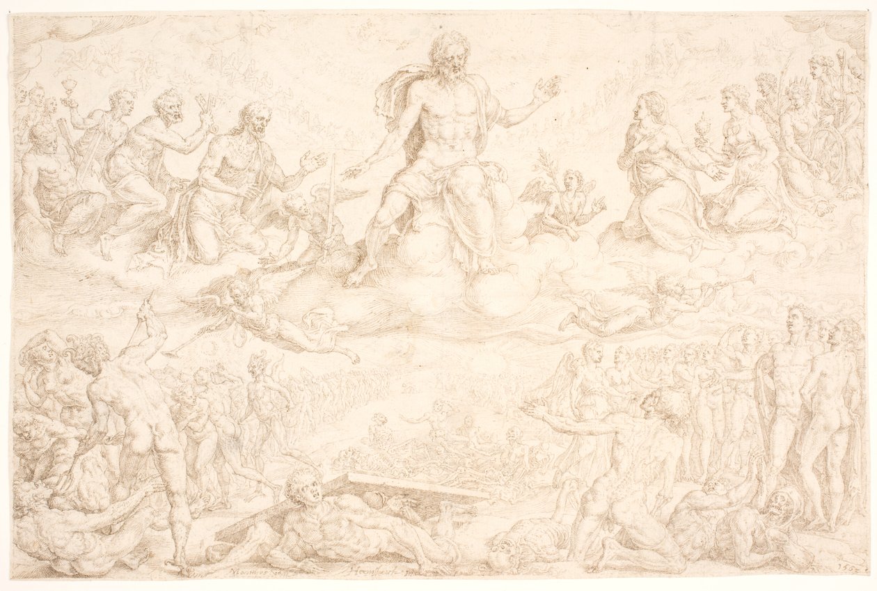 Il Giudizio Universale da Maarten van Heemskerck