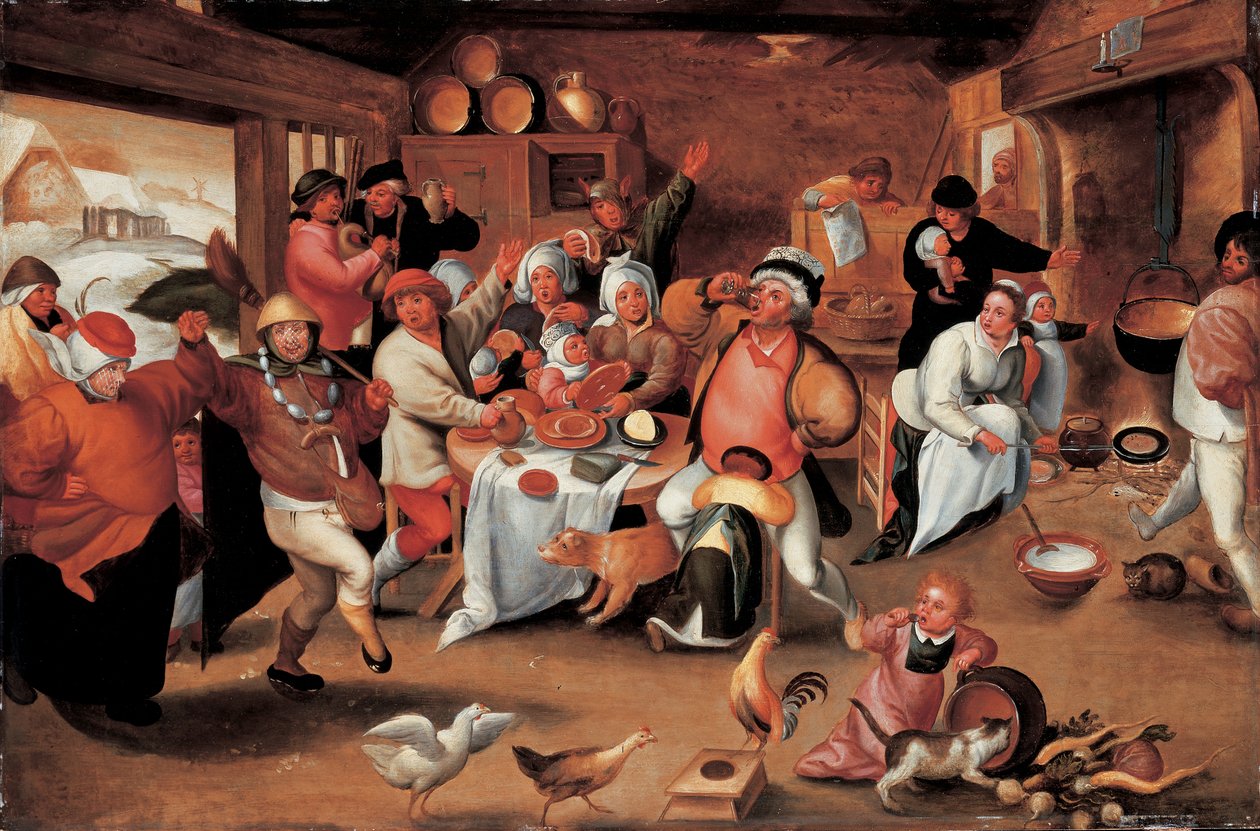 Il re beve da Maerten van Cleve