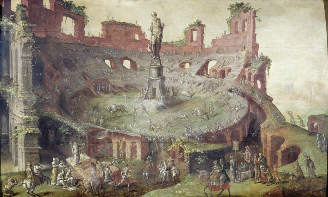 Antica corrida, 1552 da Maerten van Heemskerck