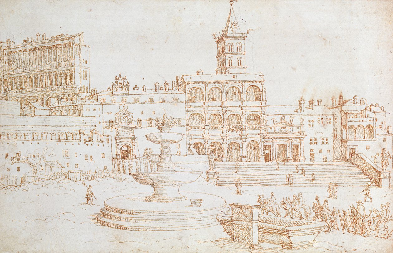 Vecchia San Pietro da Maerten van Heemskerck