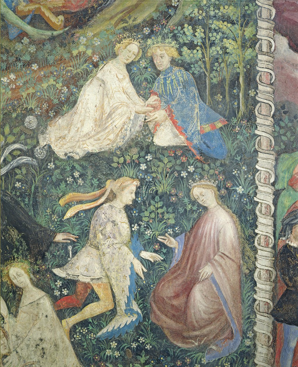 Amanti in un giardino a maggio da Maestro Venceslao