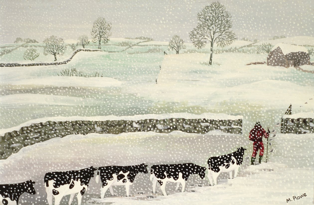 Cotswold: scena invernale da Maggie Rowe