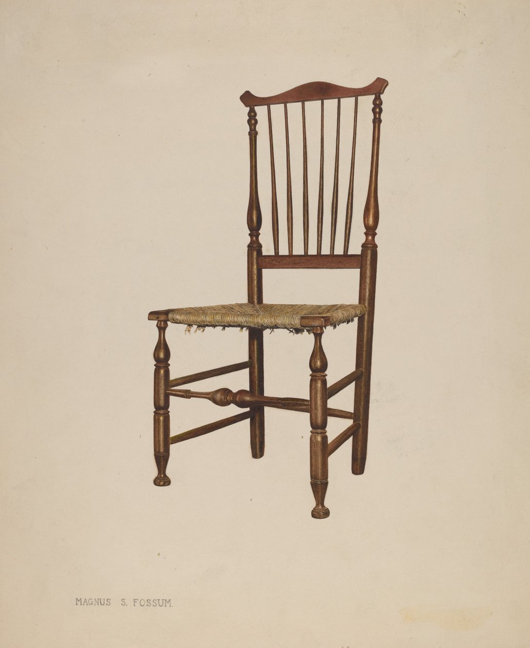 Sedia Windsor Bastarda da Magnus S. Fossum