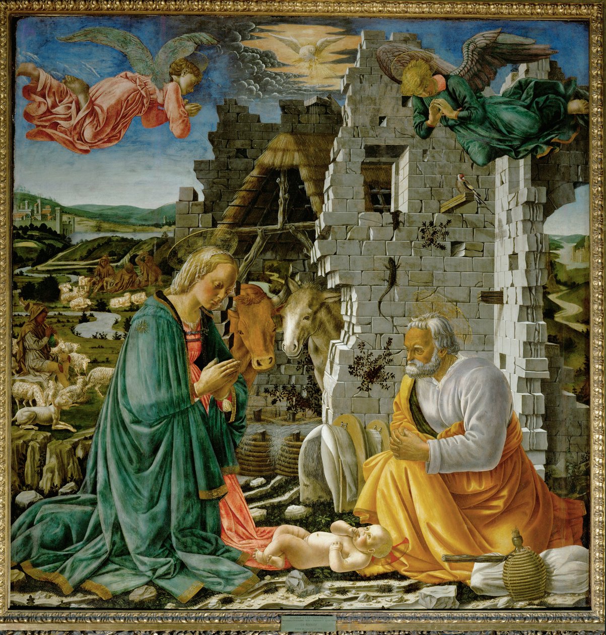 Natività ... da Maitre de la Nativite du Louvre