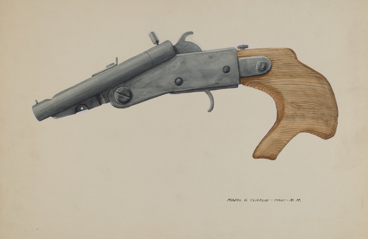 Pistola da Majel G. Claflin