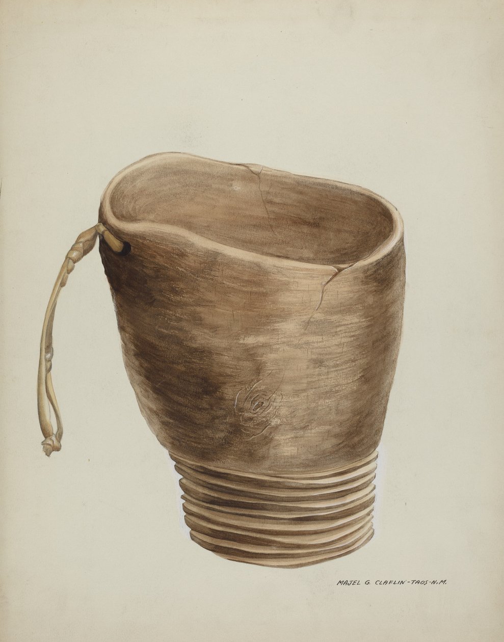 Acquasantiera da Majel G. Claflin
