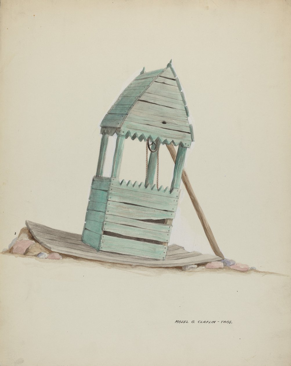 Testa di pozzo da Majel G. Claflin