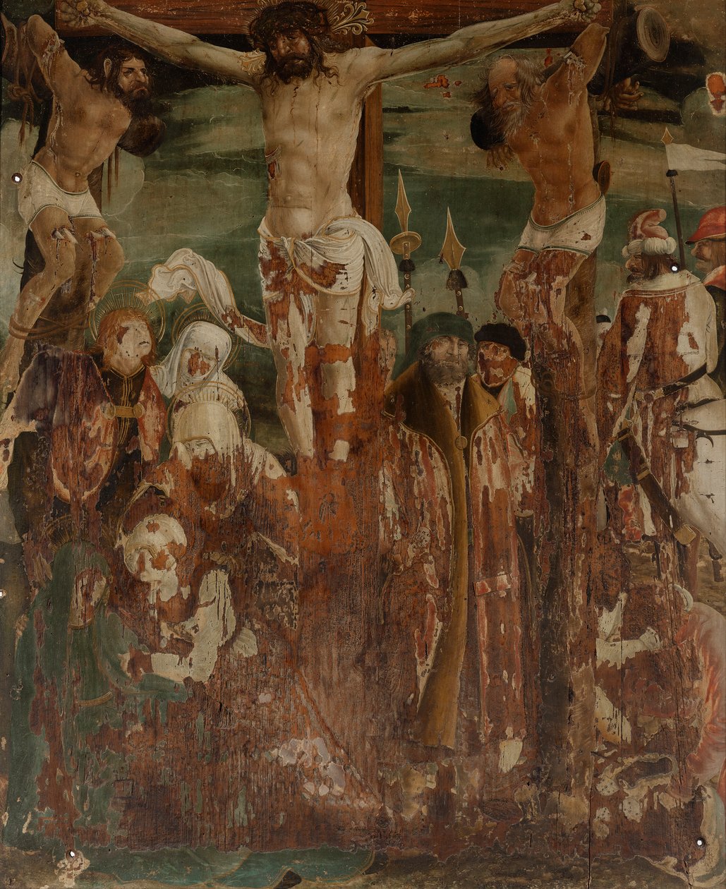 Crocifissione di Cristo da Maler der Donauschule