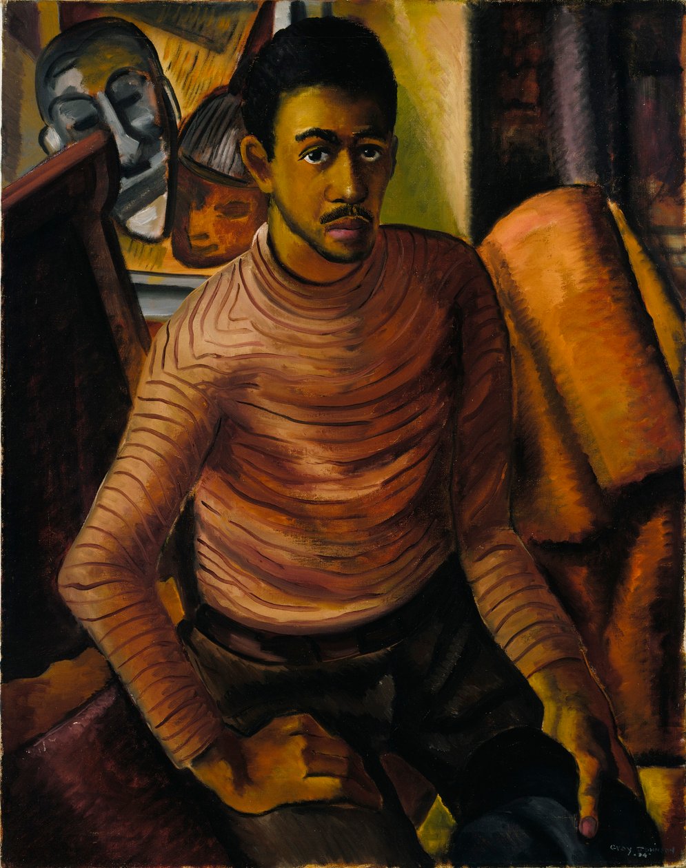 Autoritratto da Malvin Gray Johnson