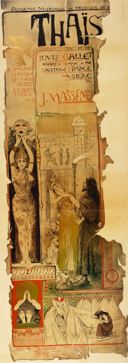 Thaïs, opera di Jules Massenet da Manuel Orazi