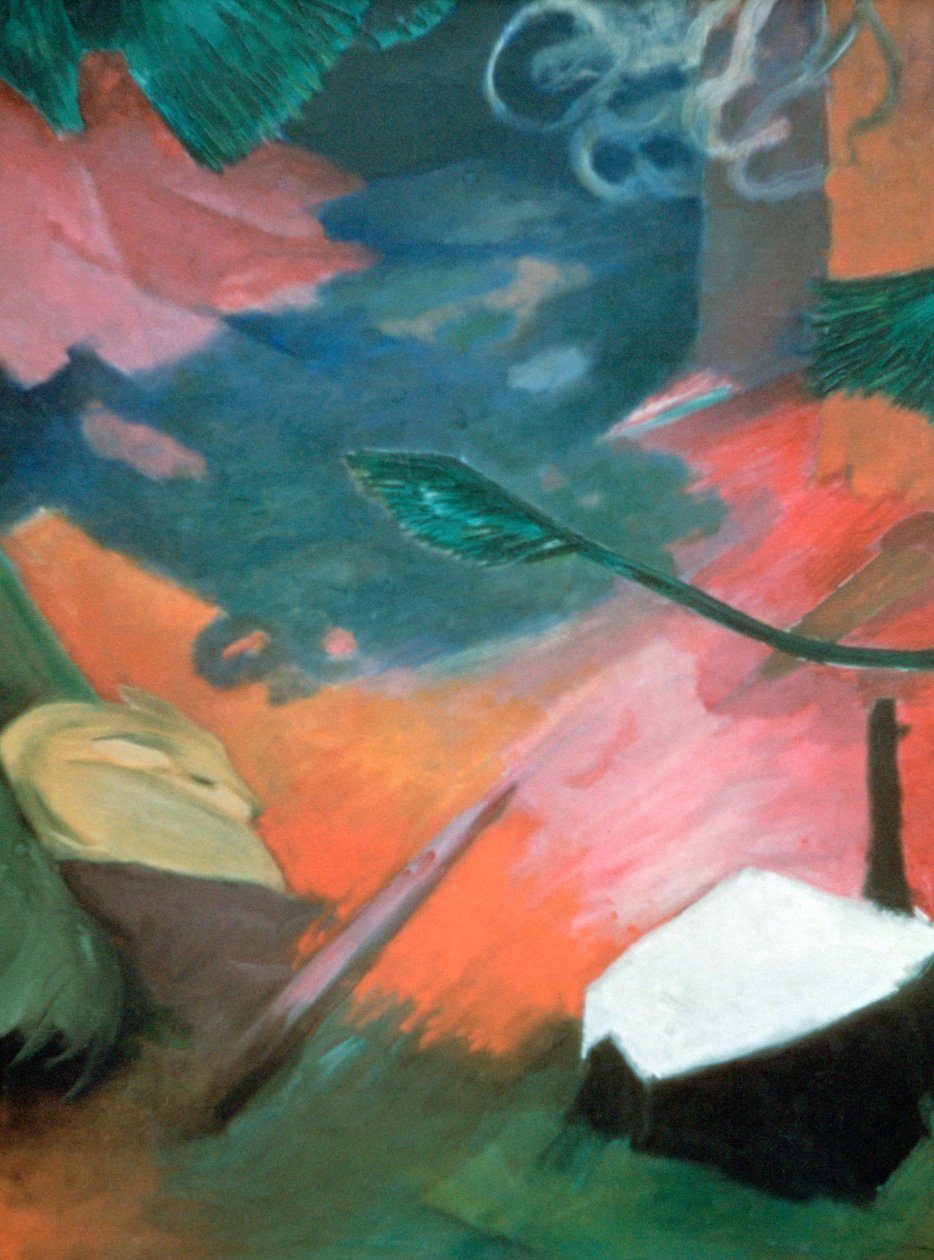 Cervo nella foresta I, 1912 da Franz Marc