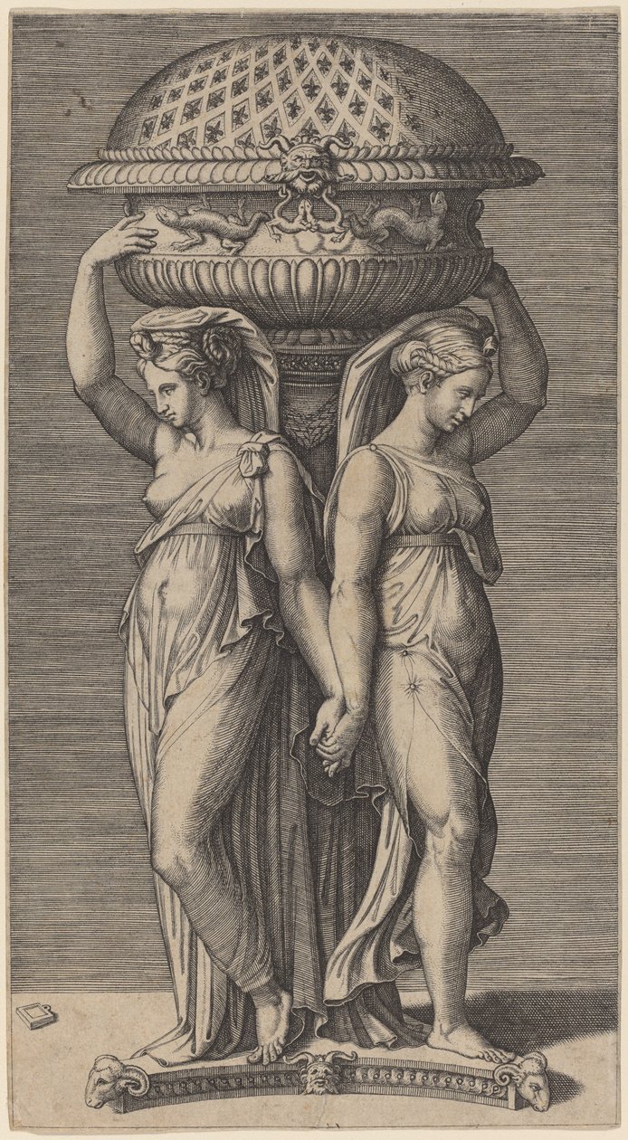 Un incensiere da Marcantonio Raimondi