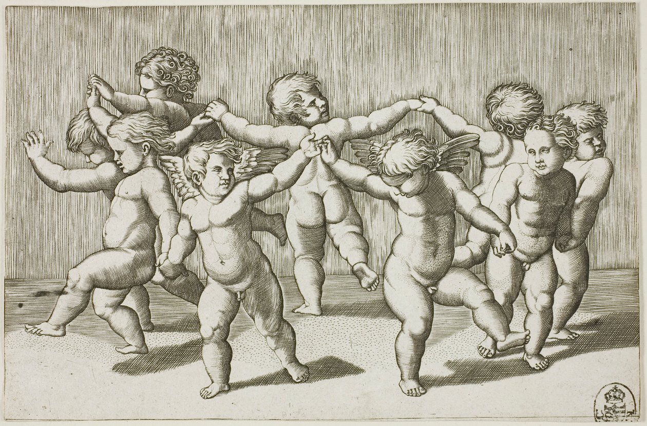 Danza dei Cupidi da Marcantonio Raimondi