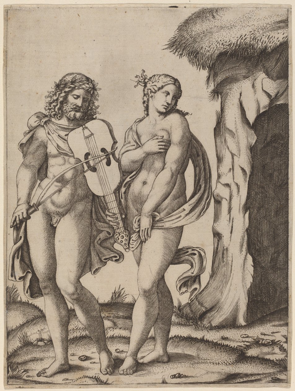 Orfeo ed Euridice da Marcantonio Raimondi