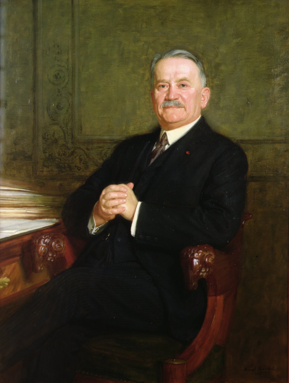 Ritratto di Gaston Doumergue, 1926 da Marcel Andre Baschet