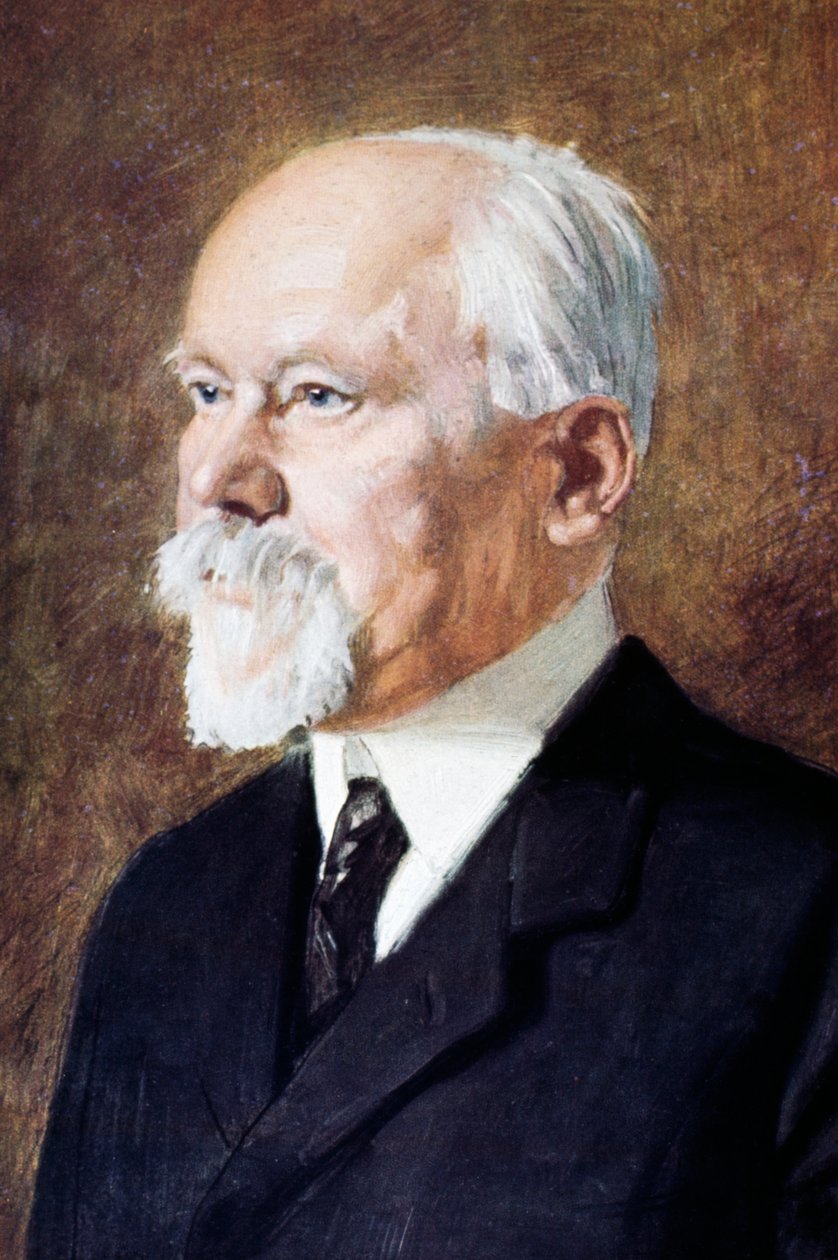 Ritratto di Raymond Poincare (Bar-le-Duc) da Marcel Andre Baschet