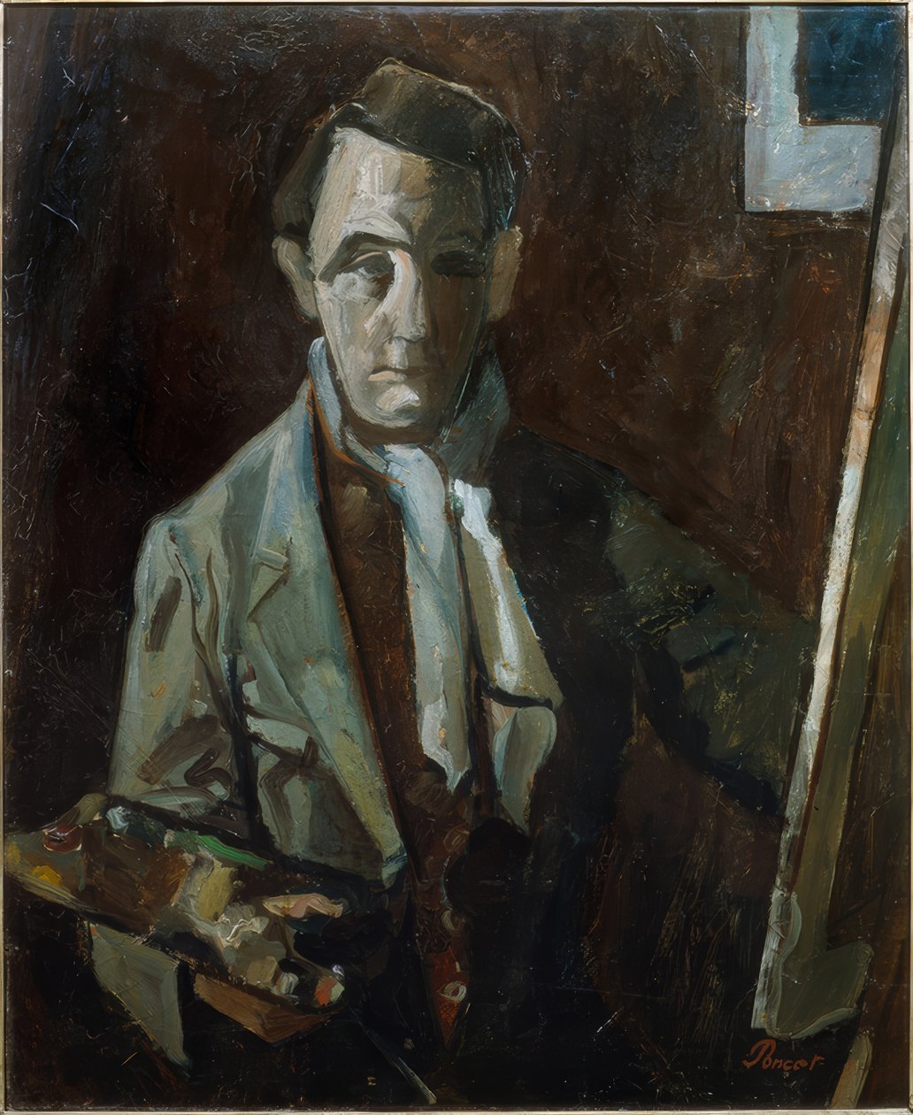 Autoritratto di Marcel Poncet da Marcel Poncet