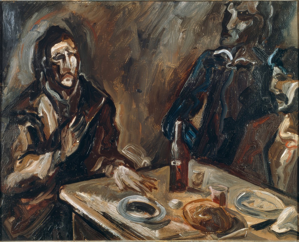 I pellegrini di Emmaus da Marcel Poncet