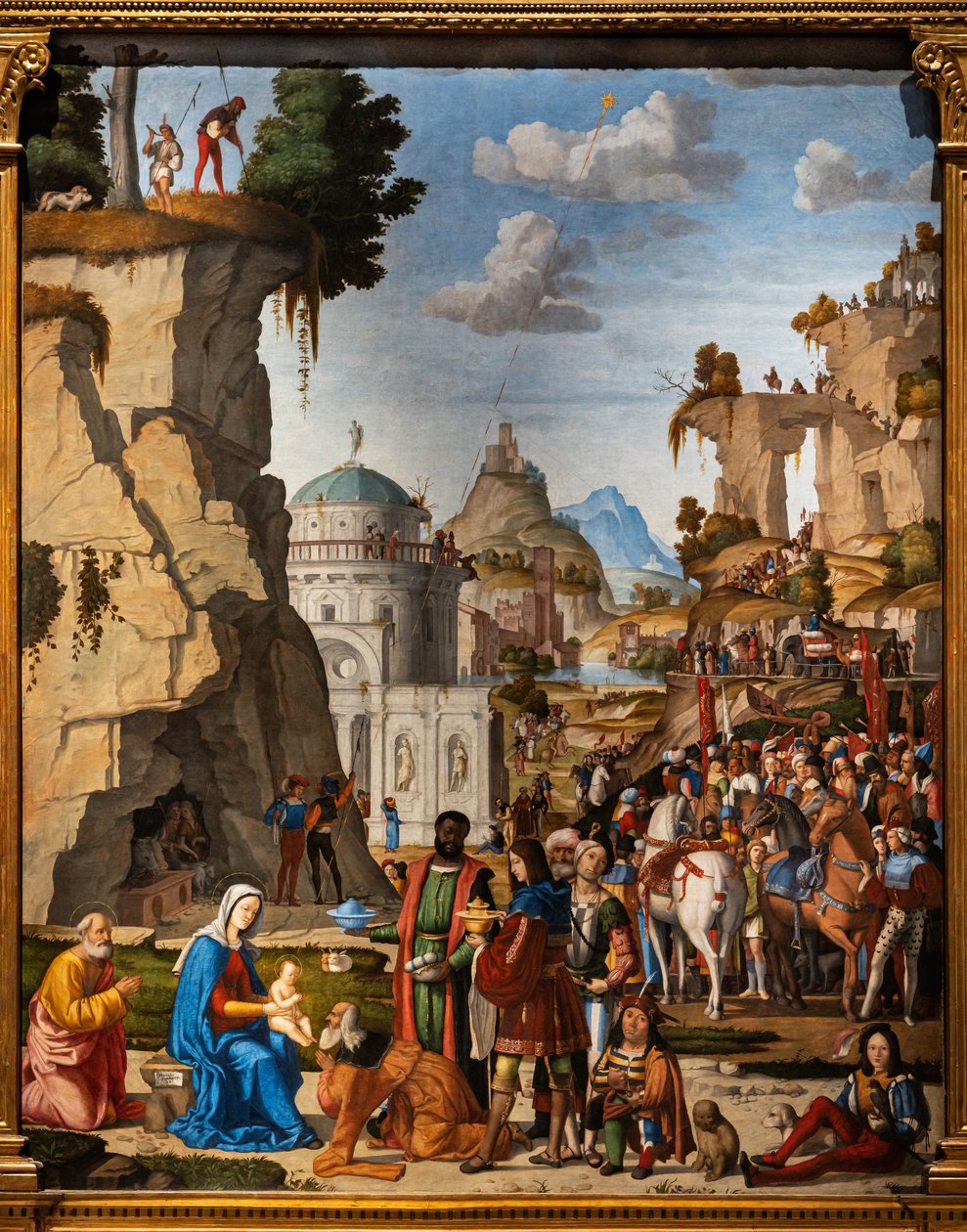 Adorazione dei Magi (dettaglio) da Marcello Fogolino