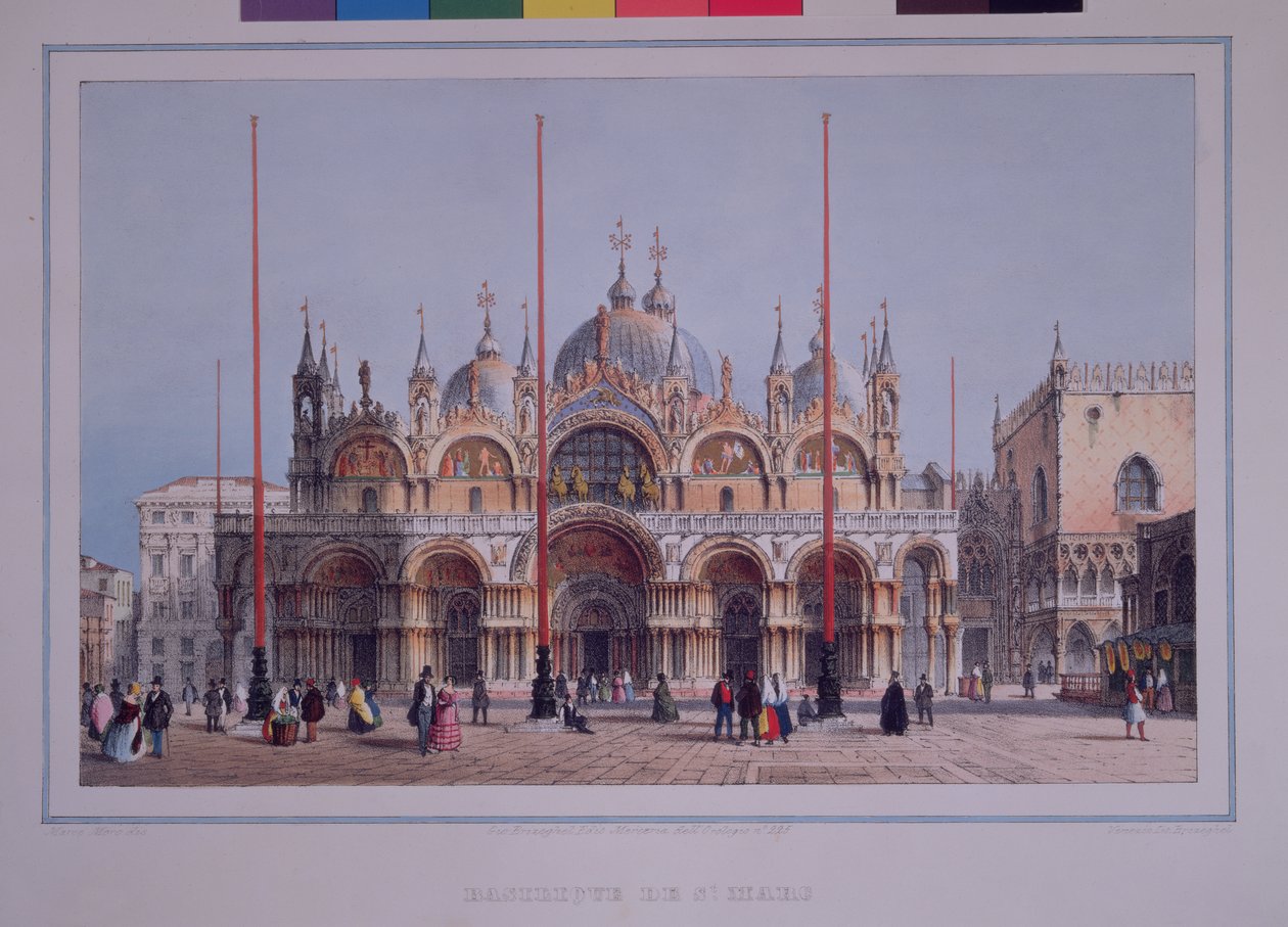 San Marco, Venezia, inciso da Brizeghel da Marco Moro