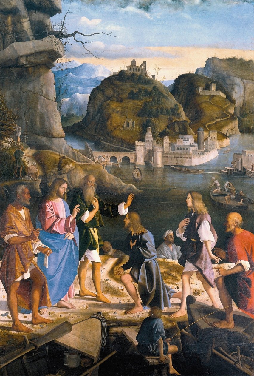 Chiamata dei figli di Zebedeo da Marco Basaiti
