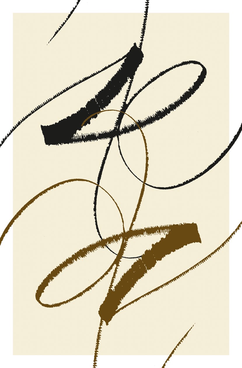 Danza, 2014 (inchiostro su carta) da Marco Campedelli