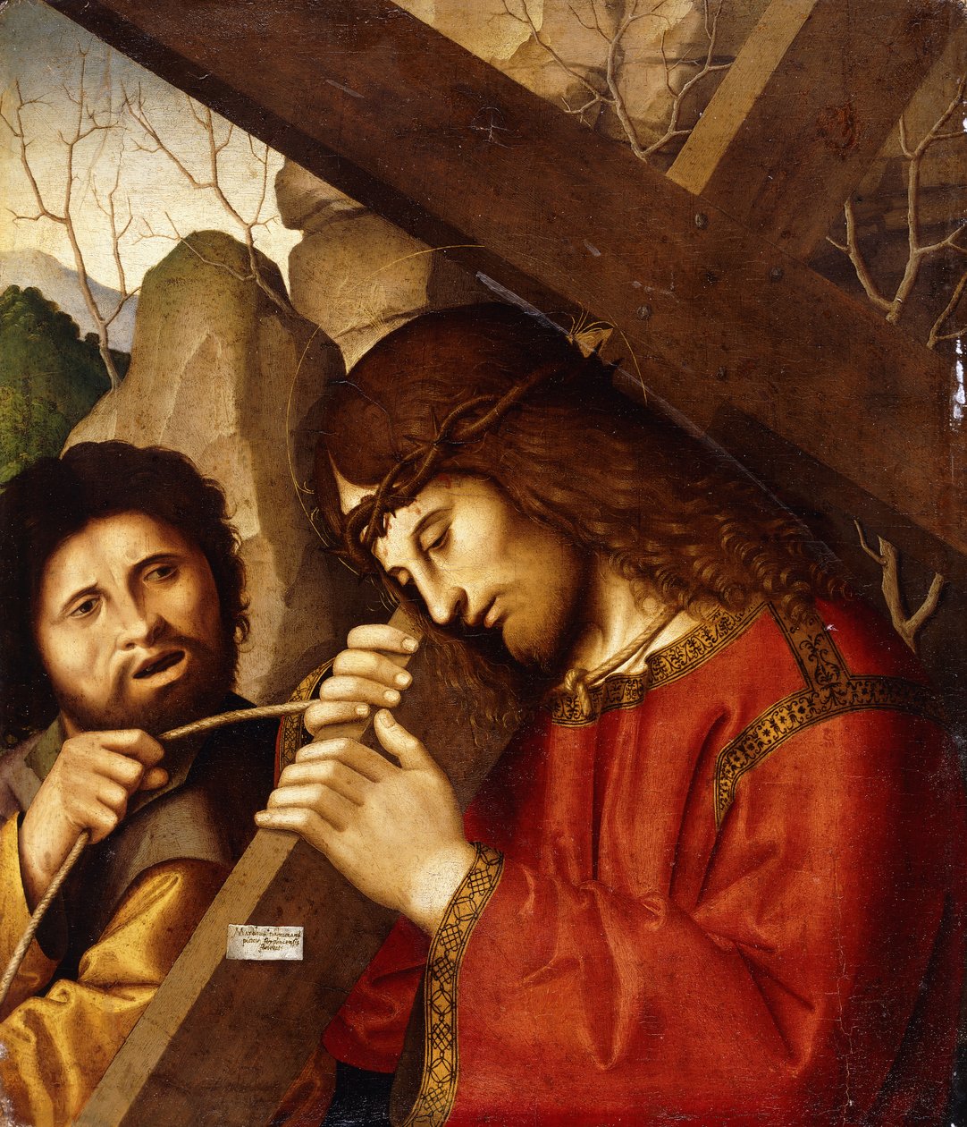 Cristo che porta la croce da Marco Palmezzano