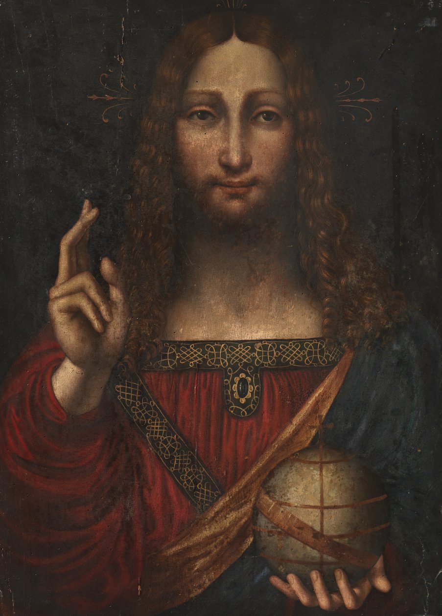Salvator Mundi, c.1510-25 da Marco d Oggiono