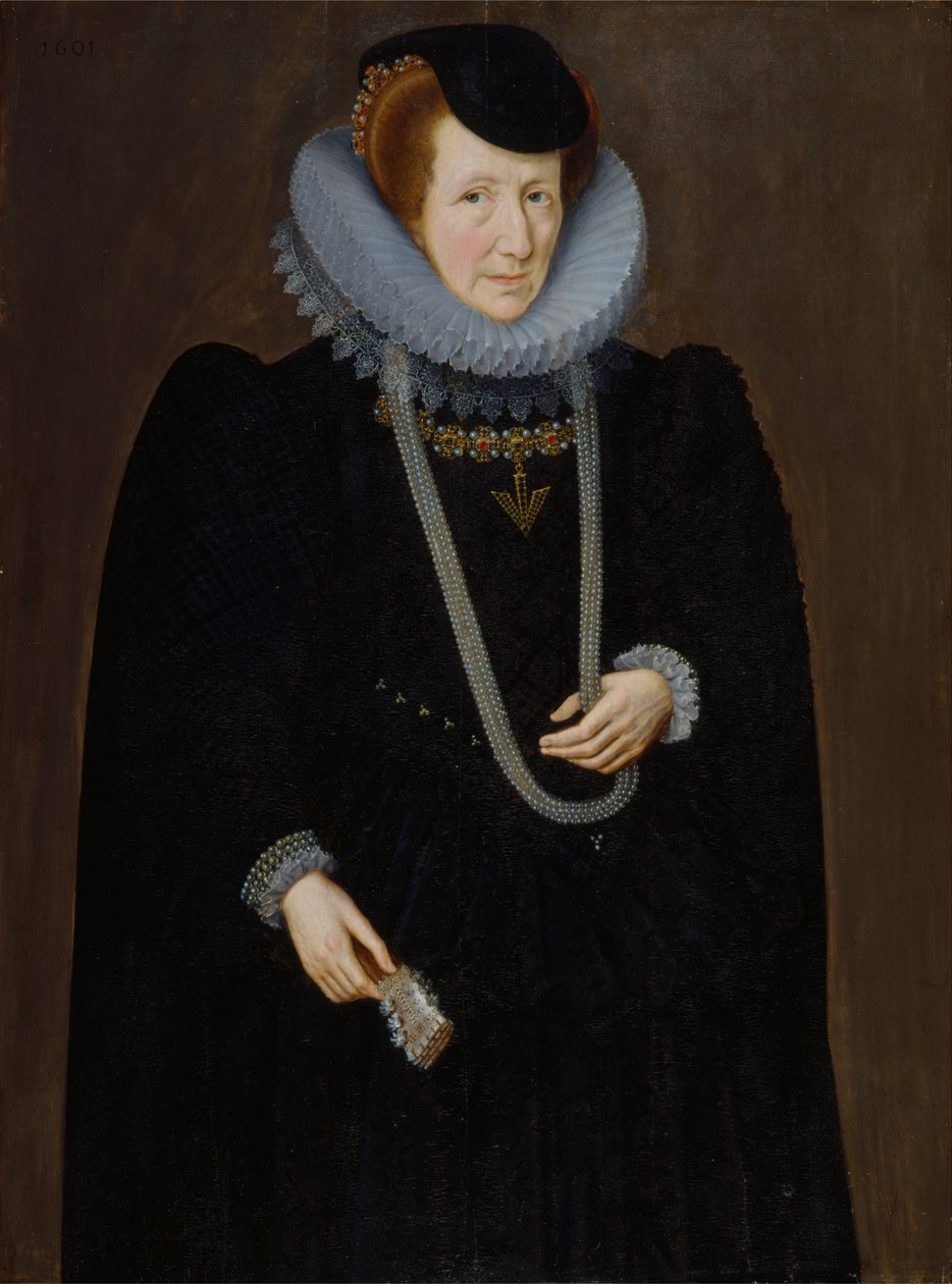 Ritratto di una donna, probabilmente Mary, Lady Scudamore da Marcus Garret Gheeraerts the Younger