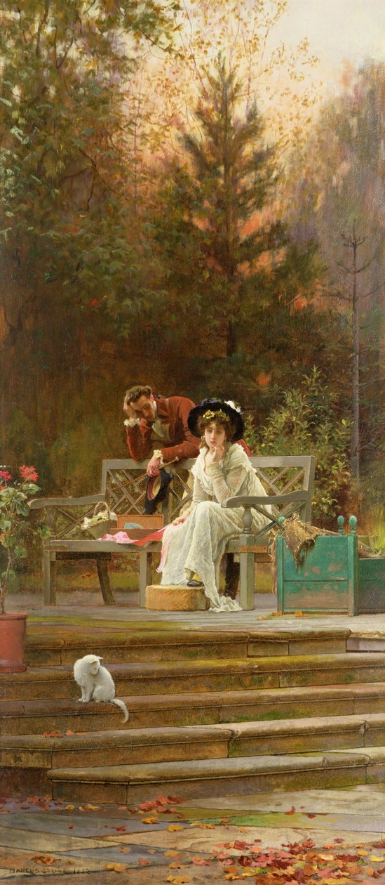 Un Attaccamento Precedente, 1882 da Marcus Stone