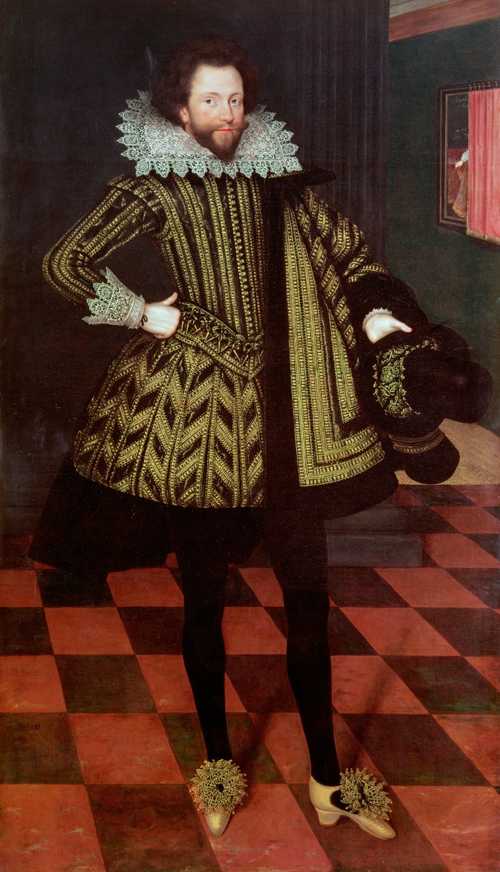 Sir John Kennedy di Barn Elms, 1614 da Marcus Garret Gheeraerts the Younger