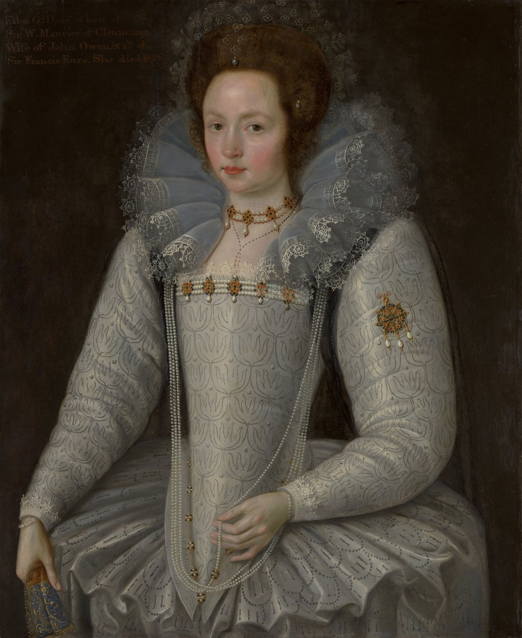 Ellen Maurice 1578-1626, 1597 da Marcus Garret Gheeraerts the Younger