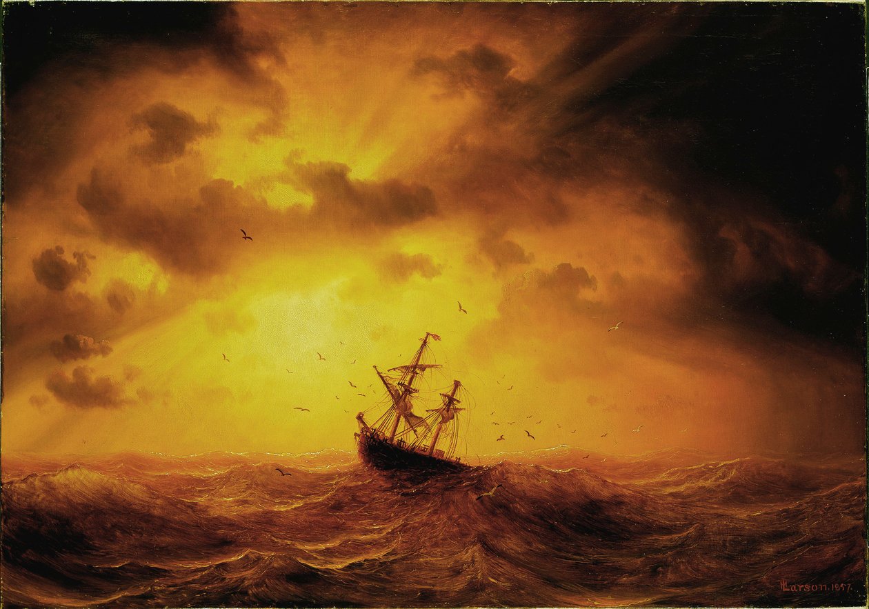 Marcus Larson - Tempesta in mare da Marcus Larson