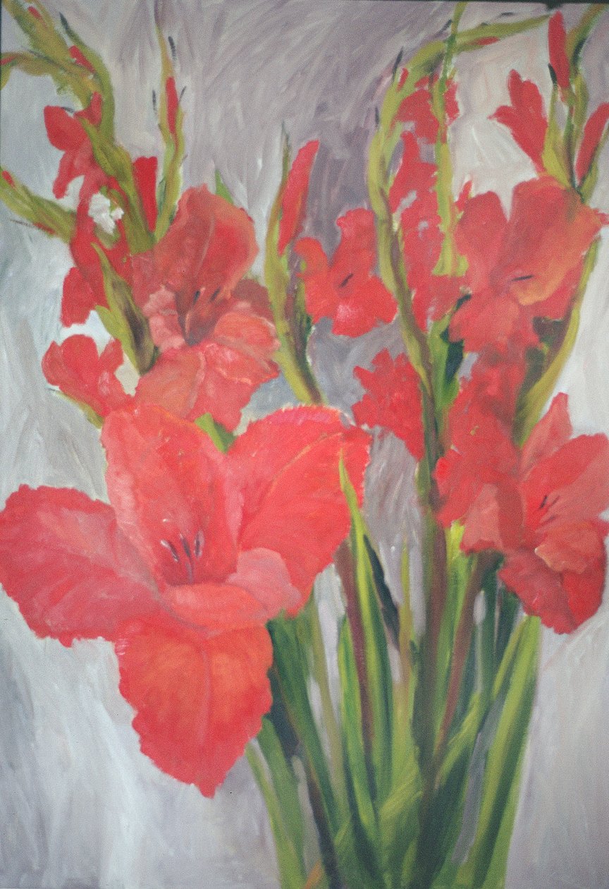 Gladioli Rossi da Margaret Norris