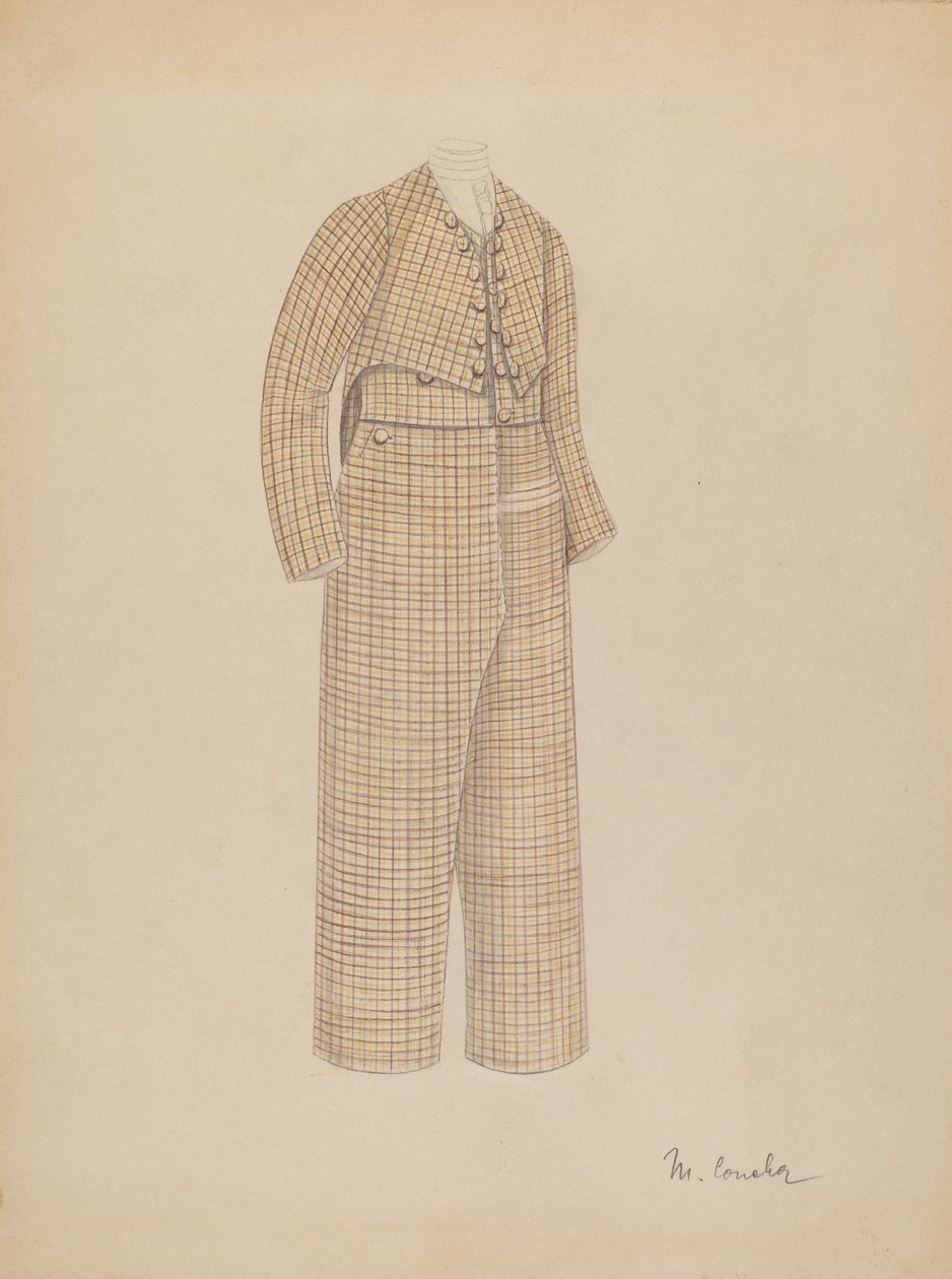 Abito da ragazzo, 1935-1942 da Margaret Concha
