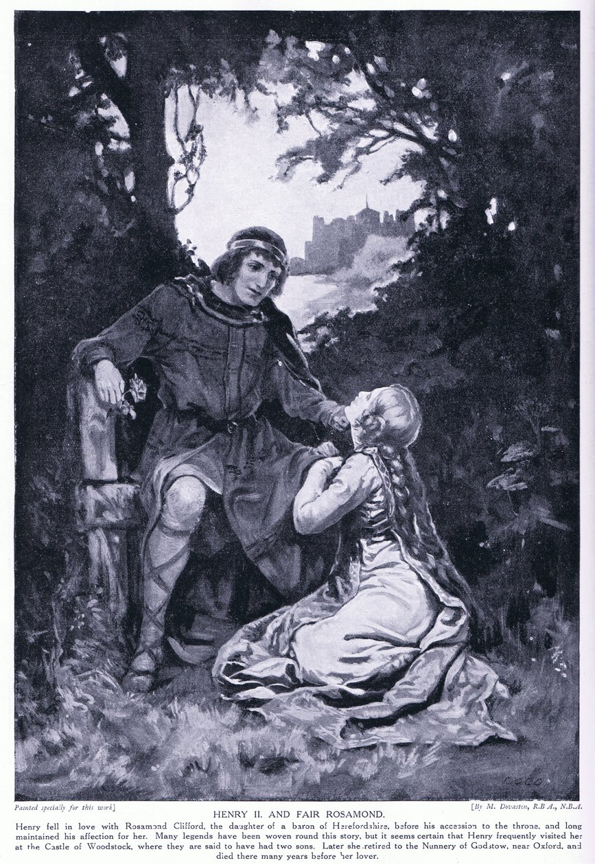 Enrico II e la bella Rosamund da Margaret Dovaston