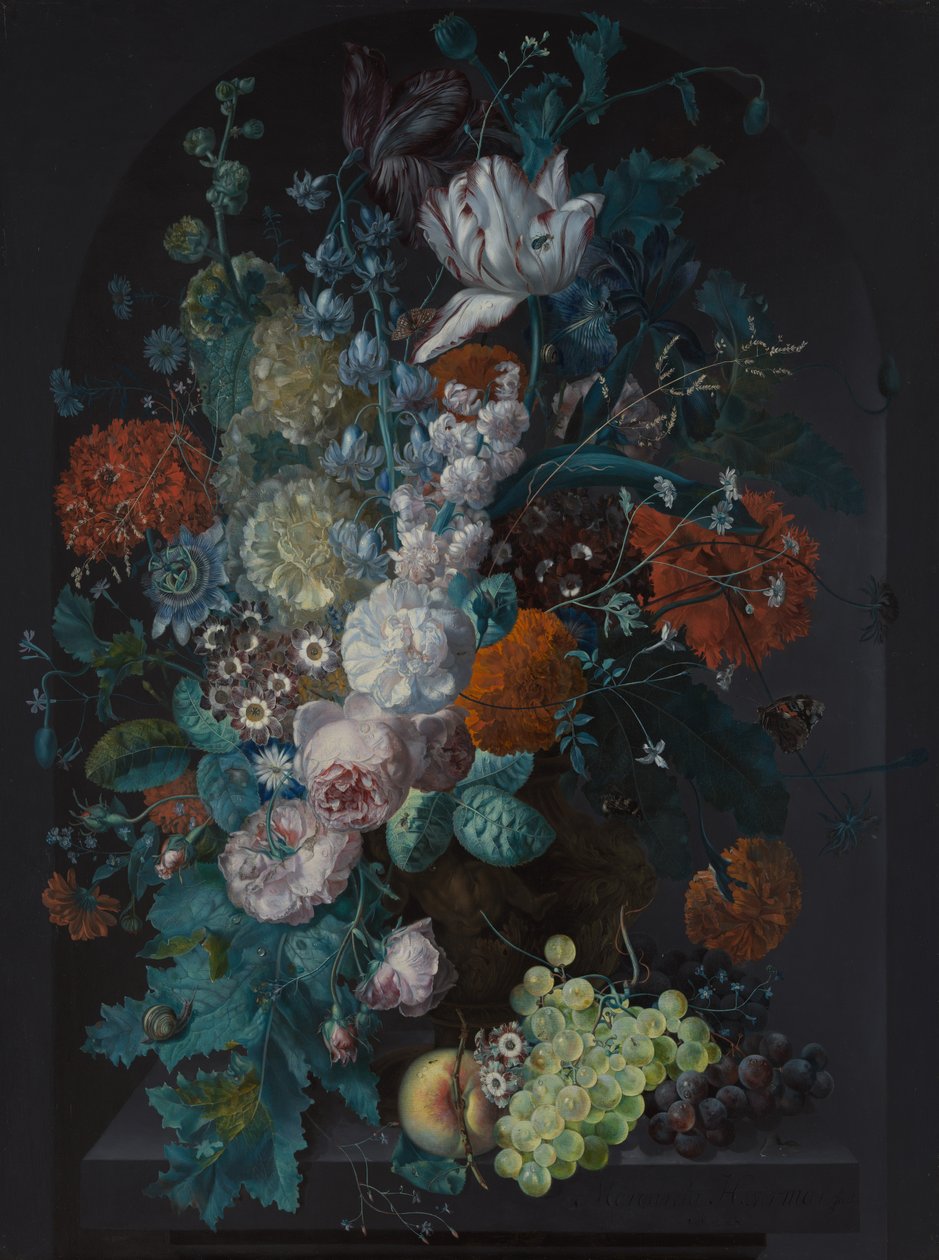Un vaso di fiori, 1716 da Margareta Haverman