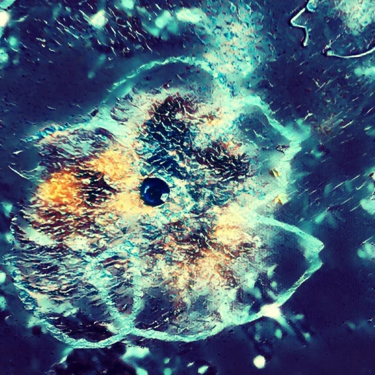 Fiore nel mare verde da Margareta Uliarte