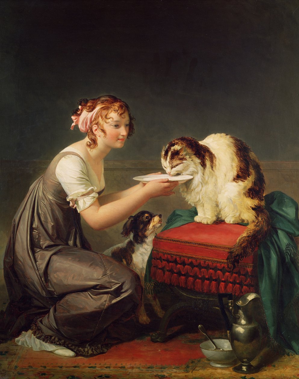 Il pranzo del gatto da Marguerite Gerard