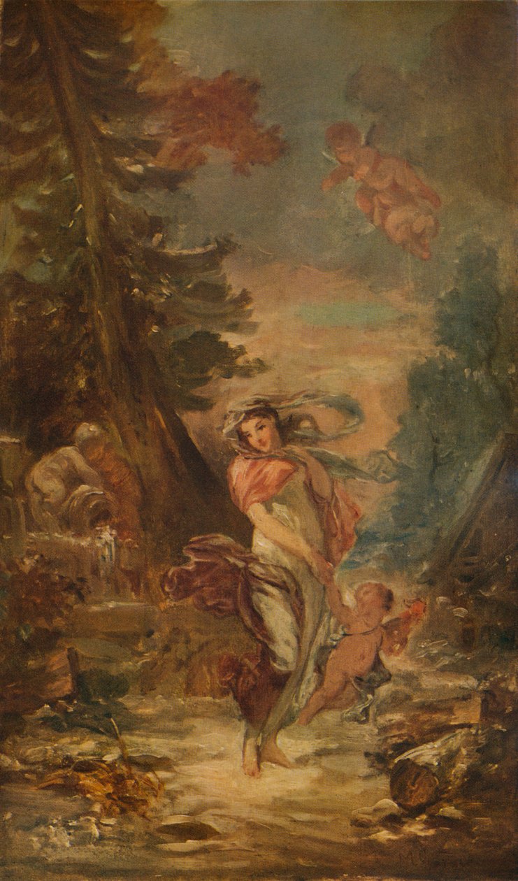 Inverno, c1802 da Marguerite Gerard