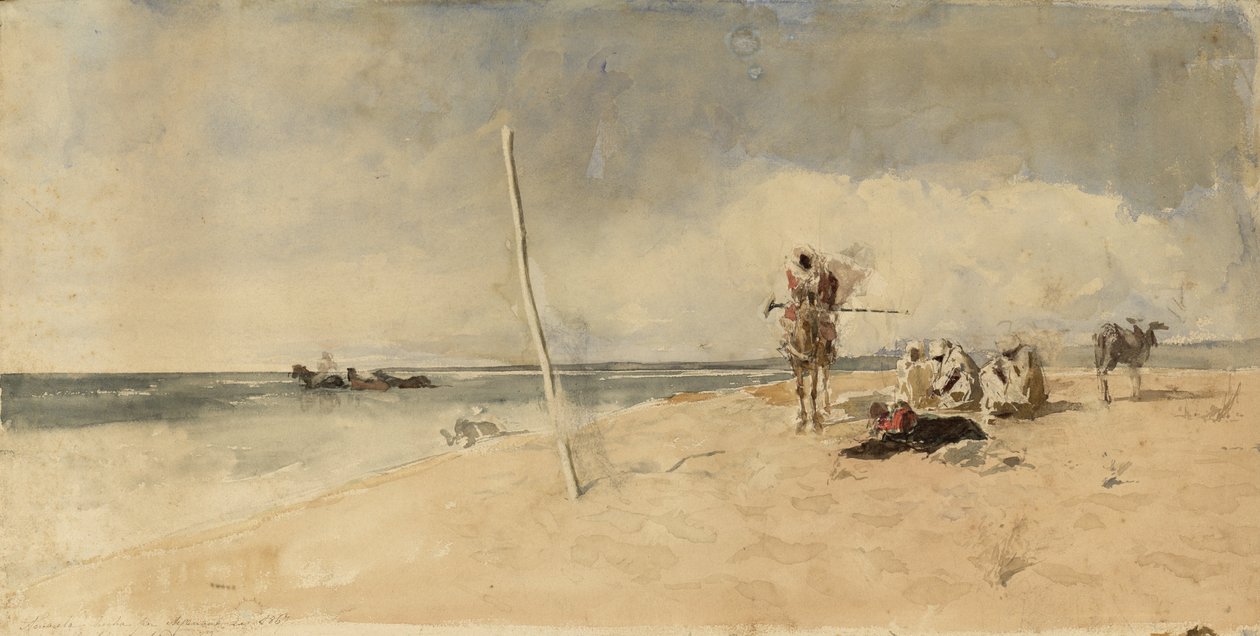Spiaggia africana da Marià Fortuny