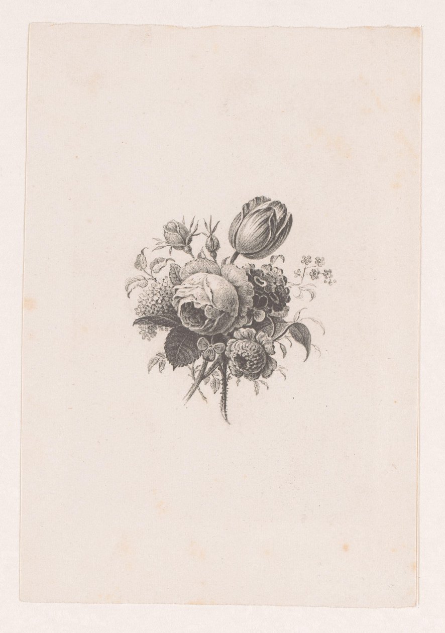 Bouquet da Maria Geertruida de Goeje Barbiers (attributed to)