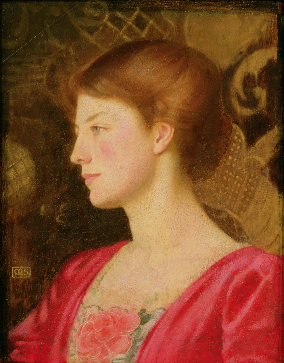 Ritratto di Lady Irene Stokes (nata Ionides), c.1908 da Marianne Stokes