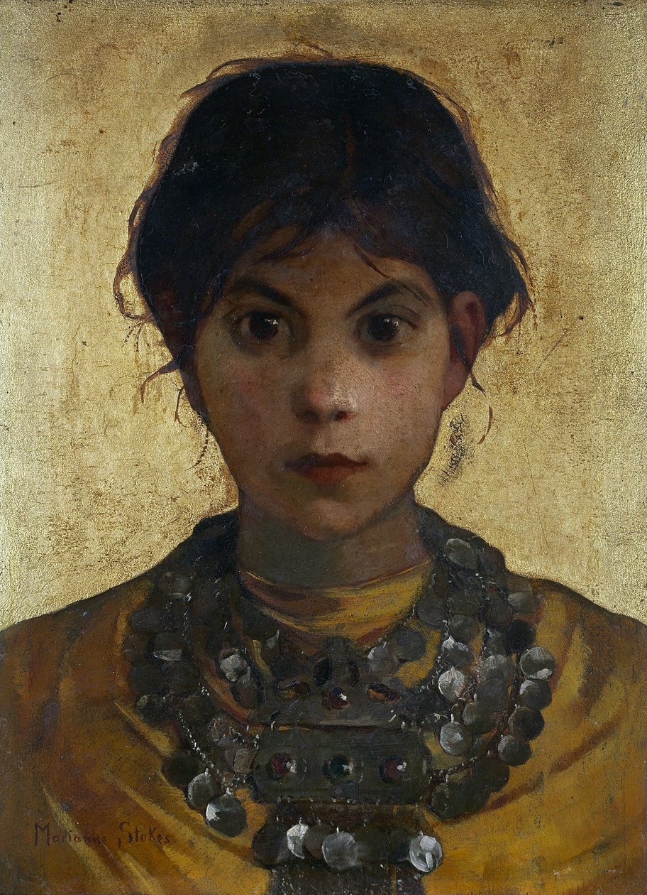 Una strega di Capri, 1884-85 da Marianne Stokes