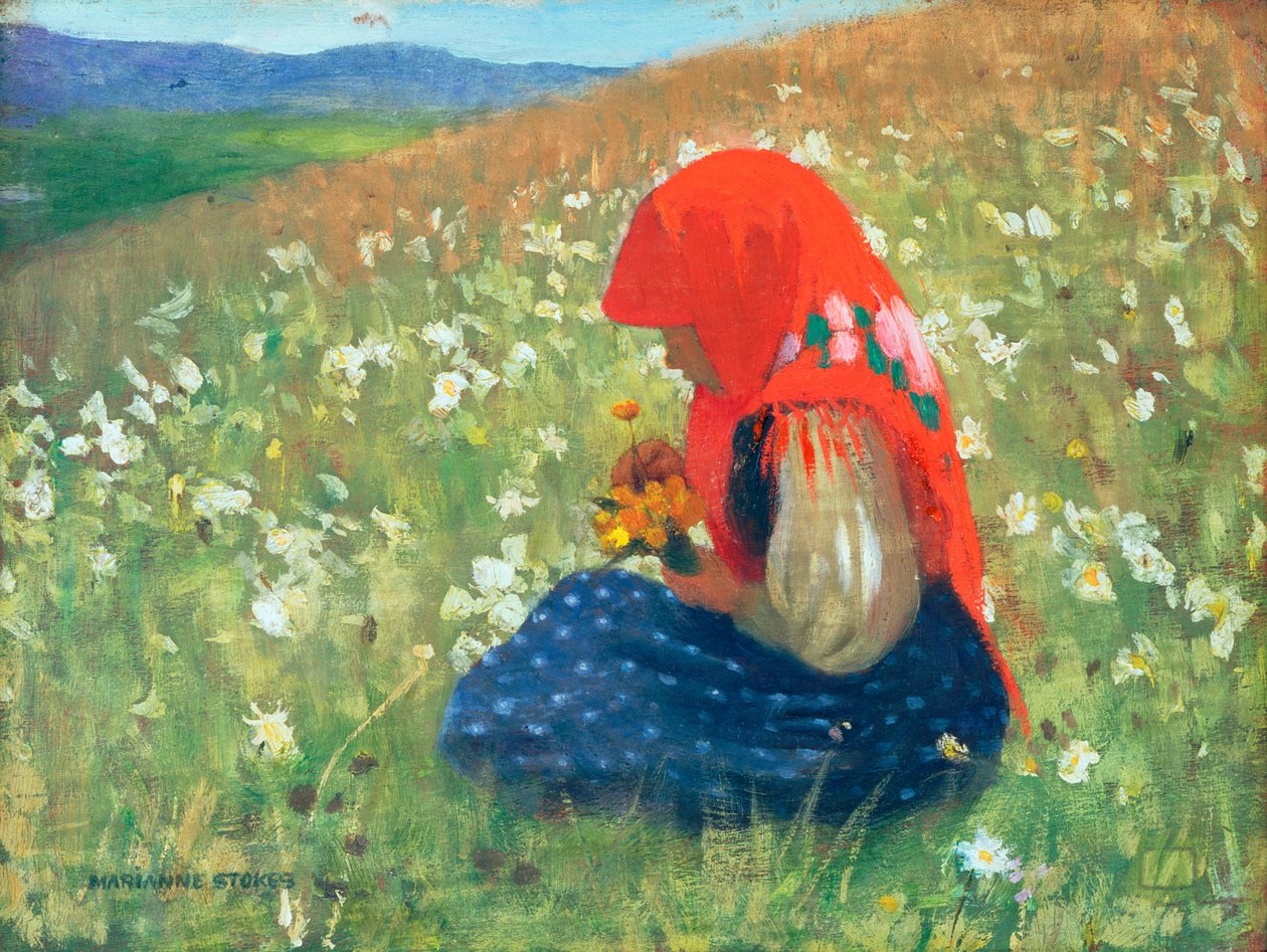Ragazza dei Tatra, c.1905-07 da Marianne Stokes